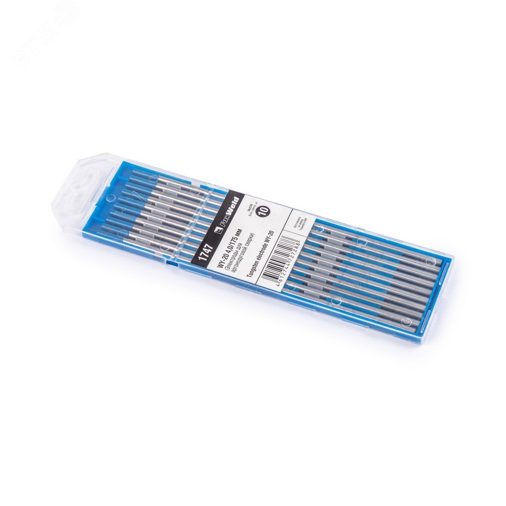 Изображение товара Электрод вольфрамовый синий WY-20 4,0 мм / 175 мм (упак)