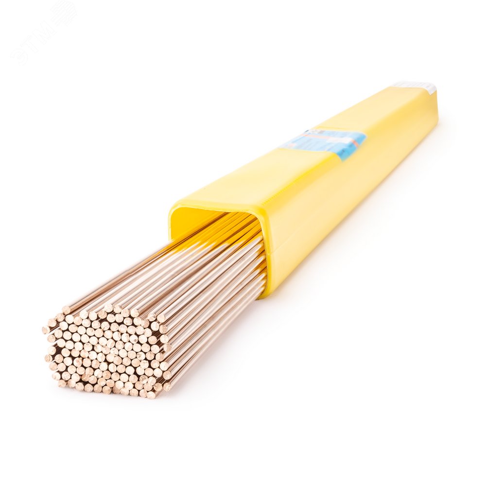 Изображение товара Медный пруток CuSi3 3,2мм 1000мм 5кг для сварки и наплавки