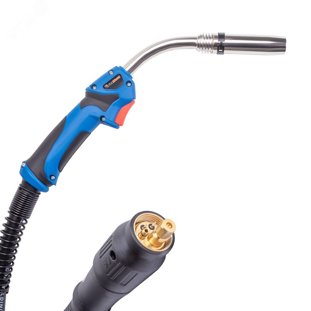 Изображение товара Горелка UnoMIG-36 3м шарнирная 340A воздушное охлаждение