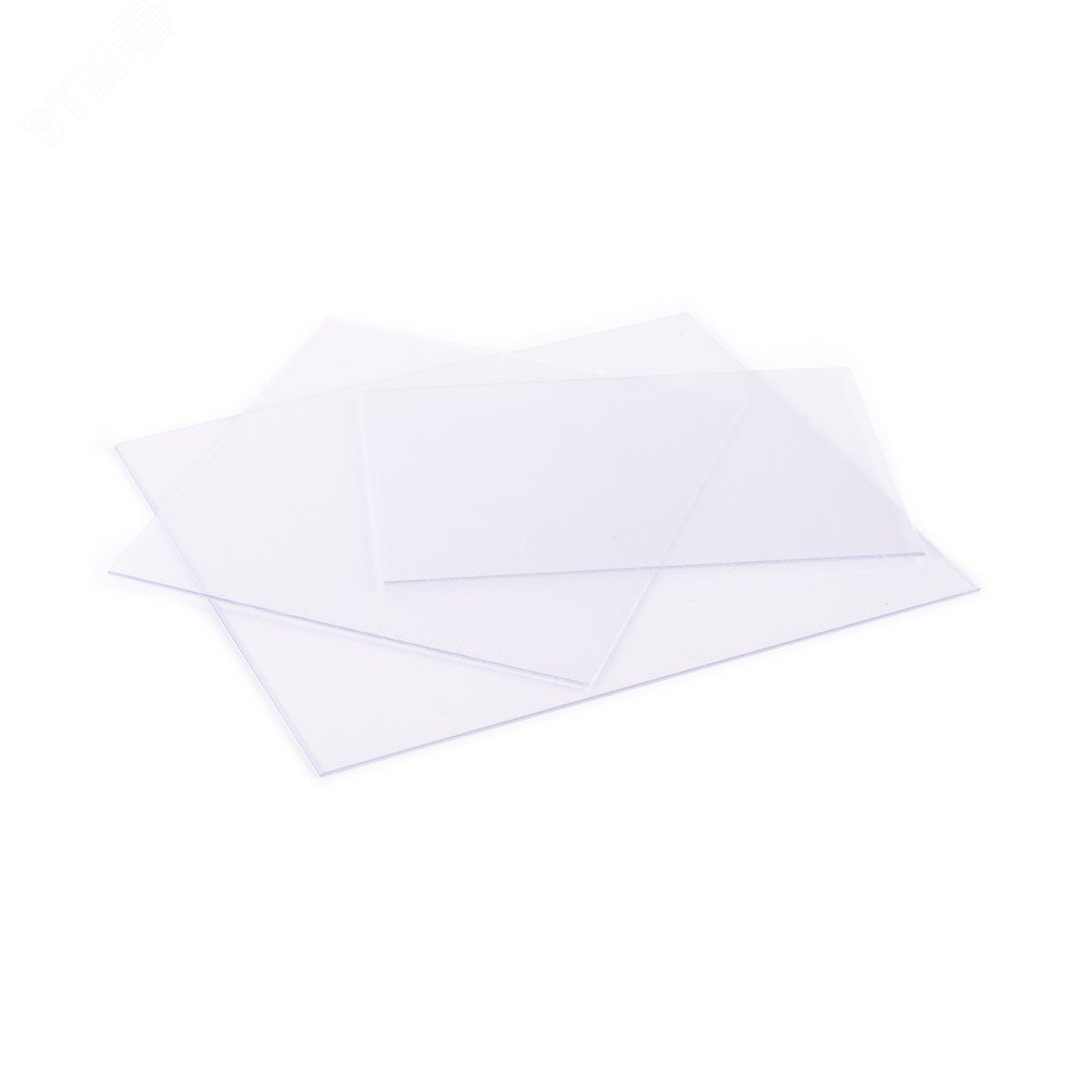 Изображение товара Комплект поликарбонатных стекол №3 для сварочных масок GEFEST Foxweld 8 внешних 114х133 2 внутренни