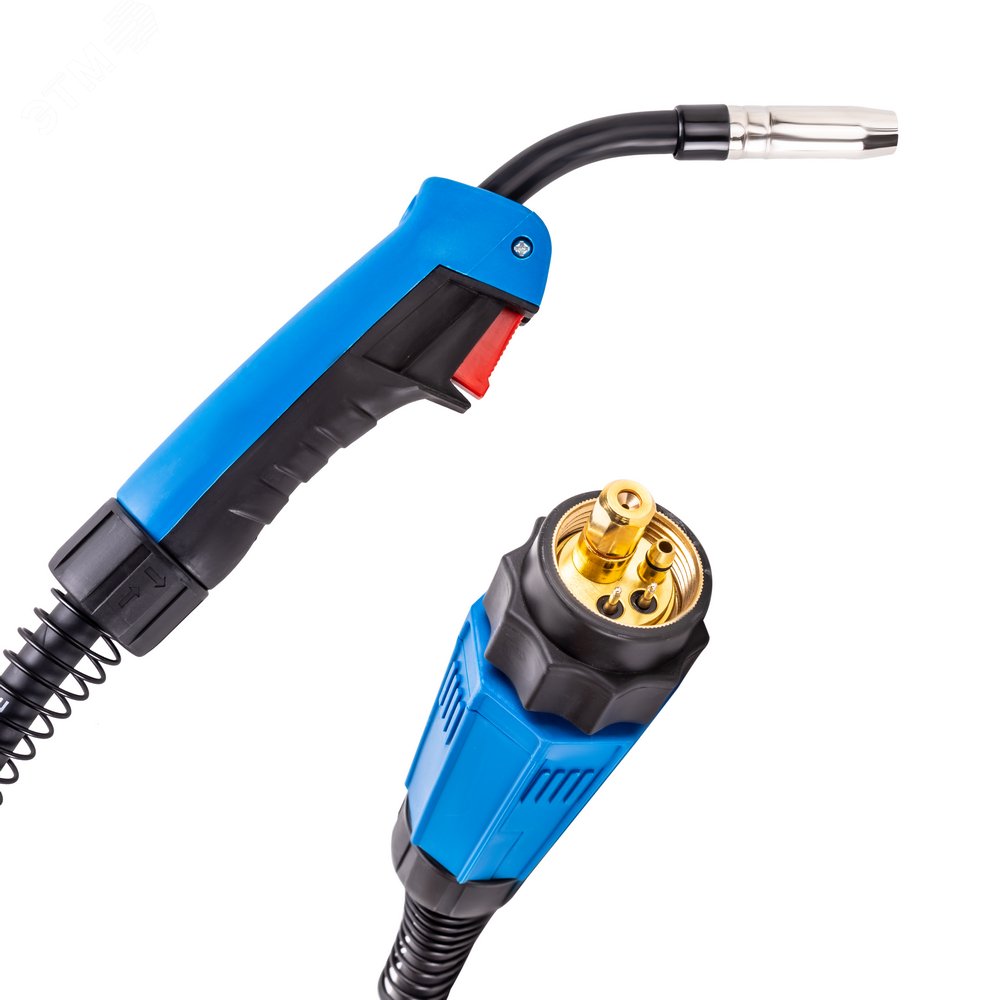 Изображение товара Горелка MIG-15 4м для сварки MIG/MAG с евро-разъемом и воздушным охлаждением