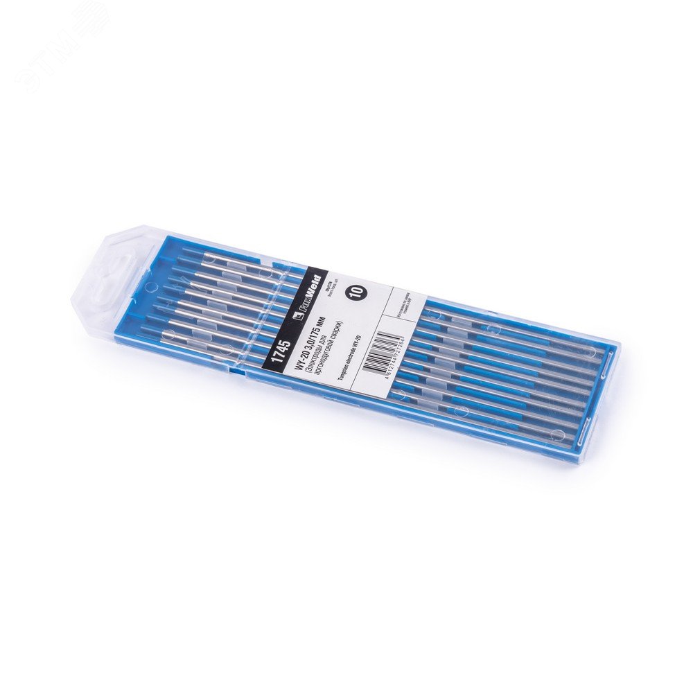 Изображение товара Электрод вольфрамовый синий WY-20 3,0 мм / 175 мм (упак)