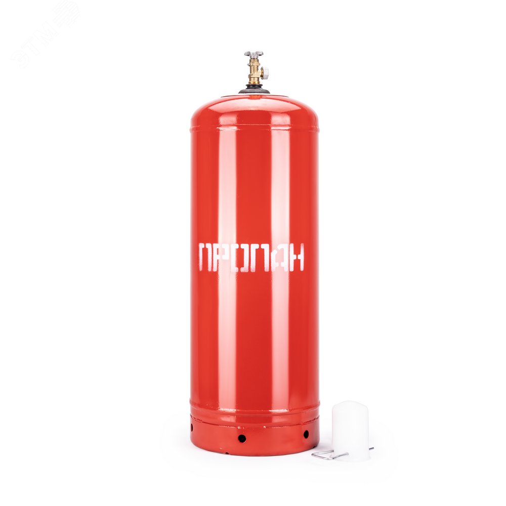 Изображение товара Газовый баллон бытовой 50л с вентилем для пропана и бутана