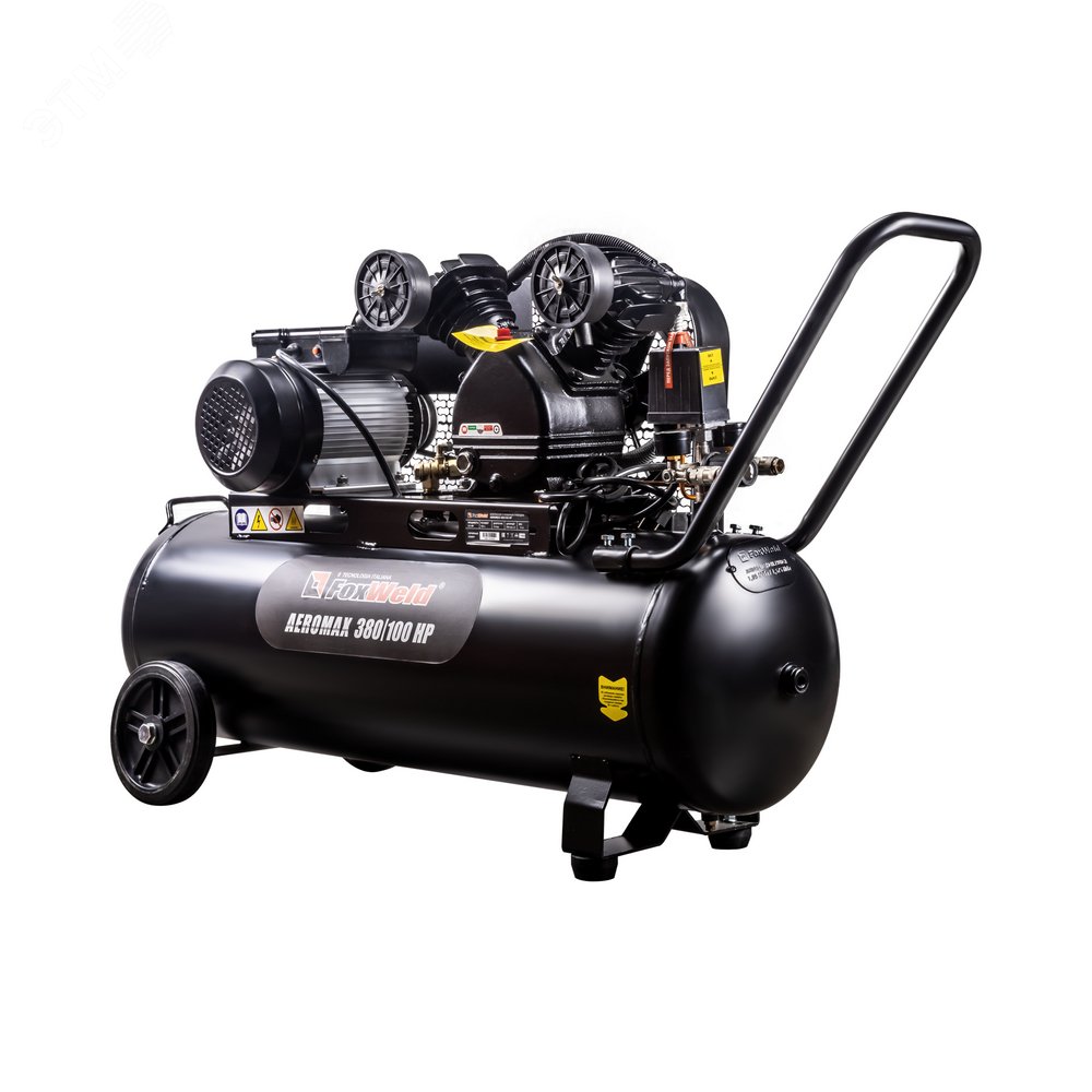 Изображение товара Компрессор масляный ременной MAX 380/100 HP (шт)