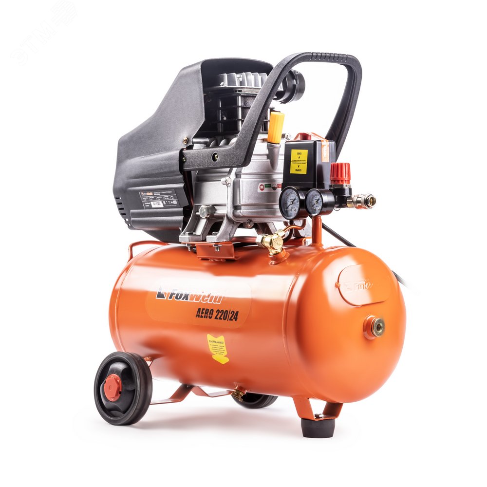 Изображение товара Масляный компрессор AERO 220/24 220 л/мин 8 бар Китай Foxweld