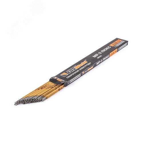 Изображение товара Электроды для сварки МР-3 ЛЮКС (д.2.0мм, 1.0кг) (упак)