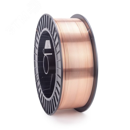 Изображение товара Проволока сварочная омедненная D300 Св.08Г2С (ан.ER 70S-6) (Россия) д. 1.0 мм, 15 кг (шт)