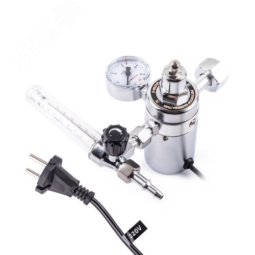 Изображение товара Регулятор расхода газа У-30/АР-40-1P-230В универсальный, 1 манометр, подогреватель (шт)