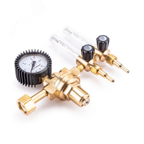 Изображение товара Регулятор WR420-F2 аргоновый/углекислотный, 1 манометр, 2 расходомера, вентиль, пр-во /КНР (шт)