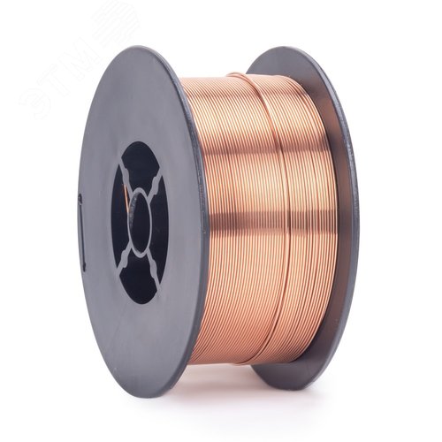 Изображение товара Проволока сварочная омедненная ER 70S-6 Foxweld (Св08Г2С) д.0.6мм, 1кг D100 (шт)