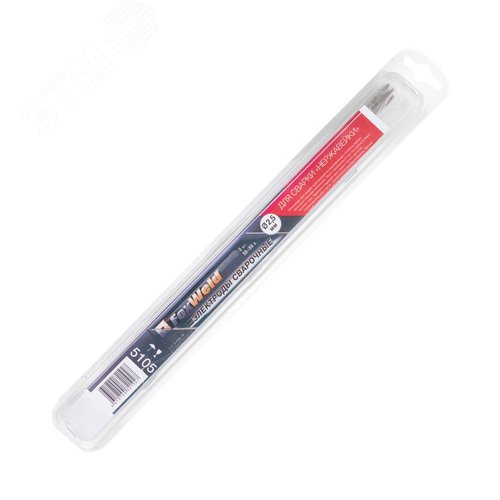 Изображение товара Электроды для сварки нержавеющей стали блистерная упаковка 5шт (упак)