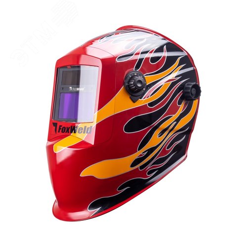 Изображение товара Маска сварщика КОРУНД-2 огонь ф-р 7100V, пр-во /КНР,без коробки (шт)