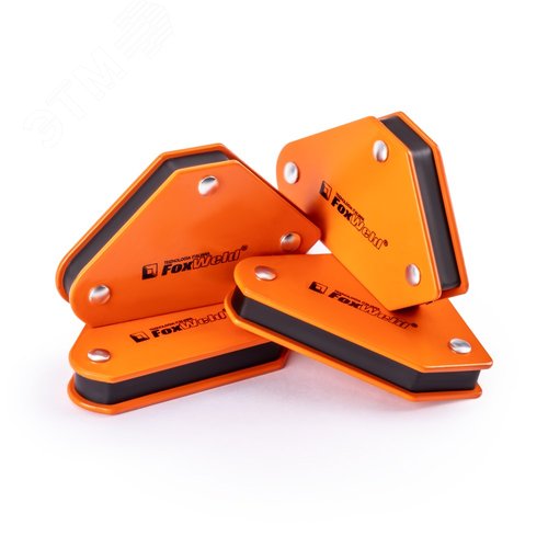 Изображение товара Набор магнитных угольников FIX KIT-4 4шт/комплект, 45/90/135 град., усилие 4x4кг (шт)