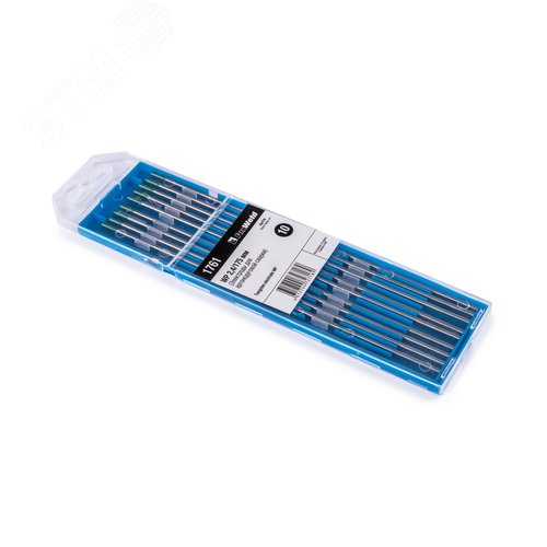 Изображение товара Электрод вольфрамовый зелёный WP 2,4 мм / 175 мм (упак)