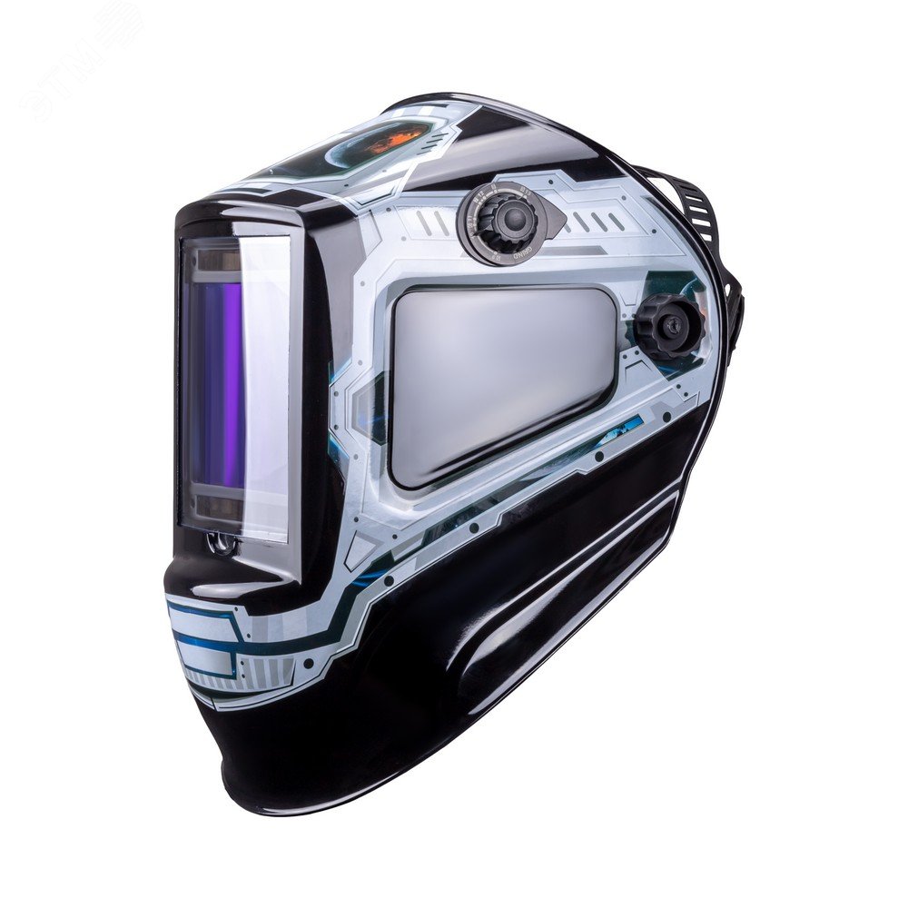 Изображение товара Маска сварщика FOXCRAFT галактика ф-р 9700V без коробки (шт)