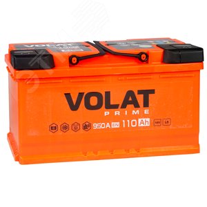 Изображение товара Аккумулятор автомобильный VOLAT Prime 110Ah R+ (шт)
