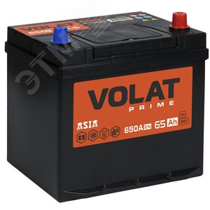 Изображение товара Аккумулятор автомобильный VOLAT Prime Asia 65Ah R+ (нижний борт) (шт)