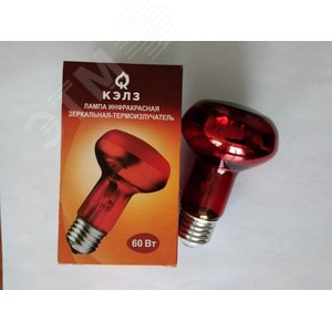 Лампа-термоизлучатель ИКЗК 230-60вт R63 Е27 Калашниково