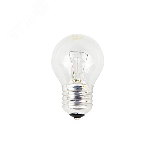 Изображение товара Лампа накаливания ДШ 230-60вт Е27 Шар (шт)