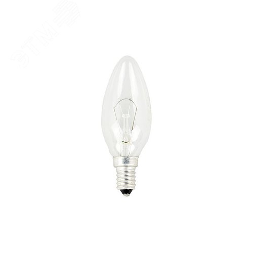 Изображение товара Лампа накаливания ДС 230-60вт Е14 Свеча (шт)