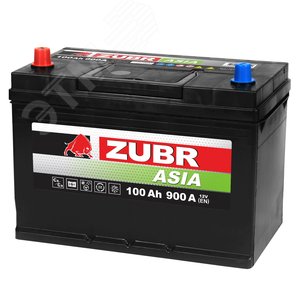 Изображение товара Аккумулятор автомобильный ZUBR Premium Asia 100Ah R+ (нижний борт) (шт)