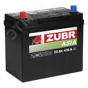 Изображение товара Аккумулятор автомобильный ZUBR Premium Asia 50Ah L+ (без борта) (шт)