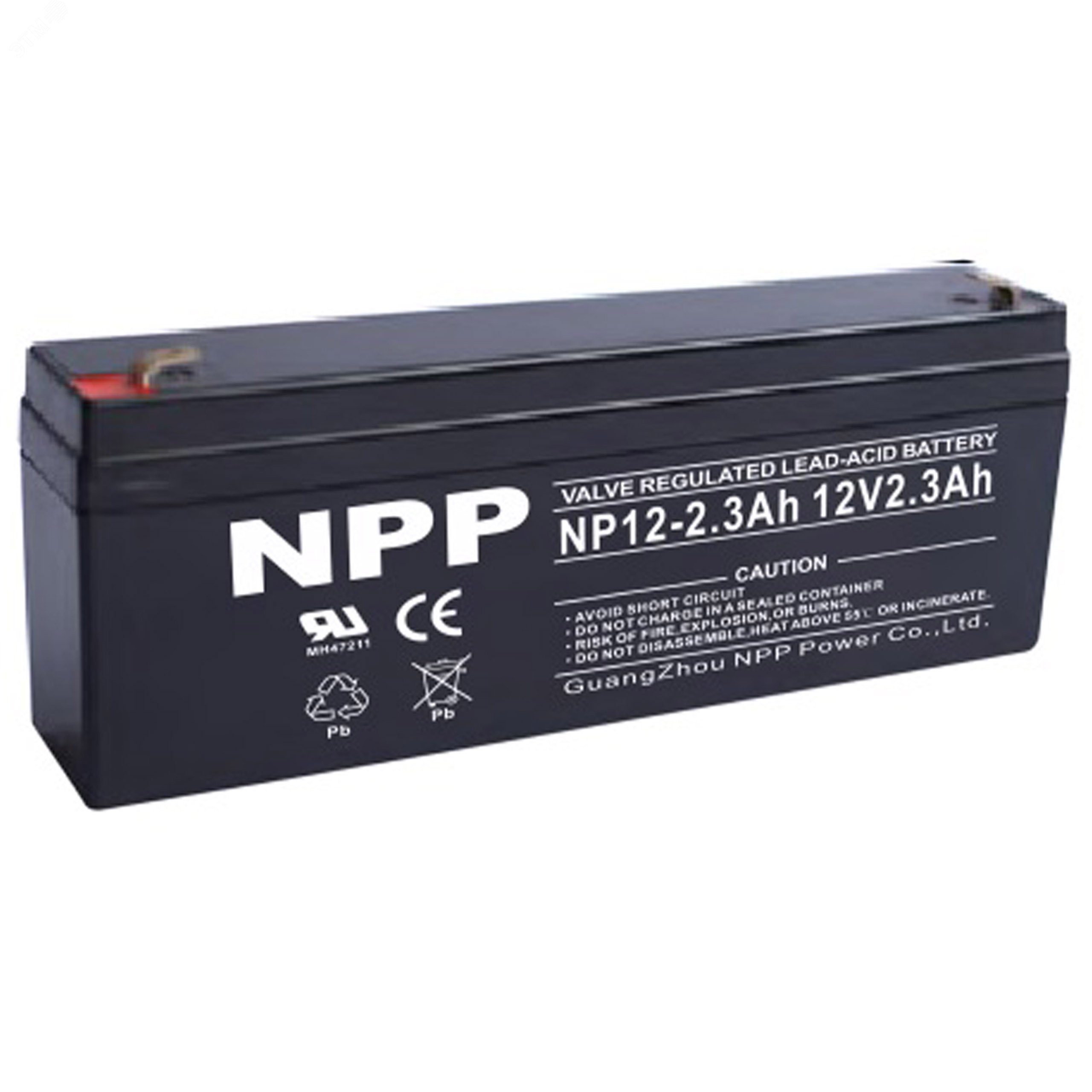 Изображение товара Аккумуляторная батарея NP12-2.3Ah для ИБП электромобилей и мотоциклов