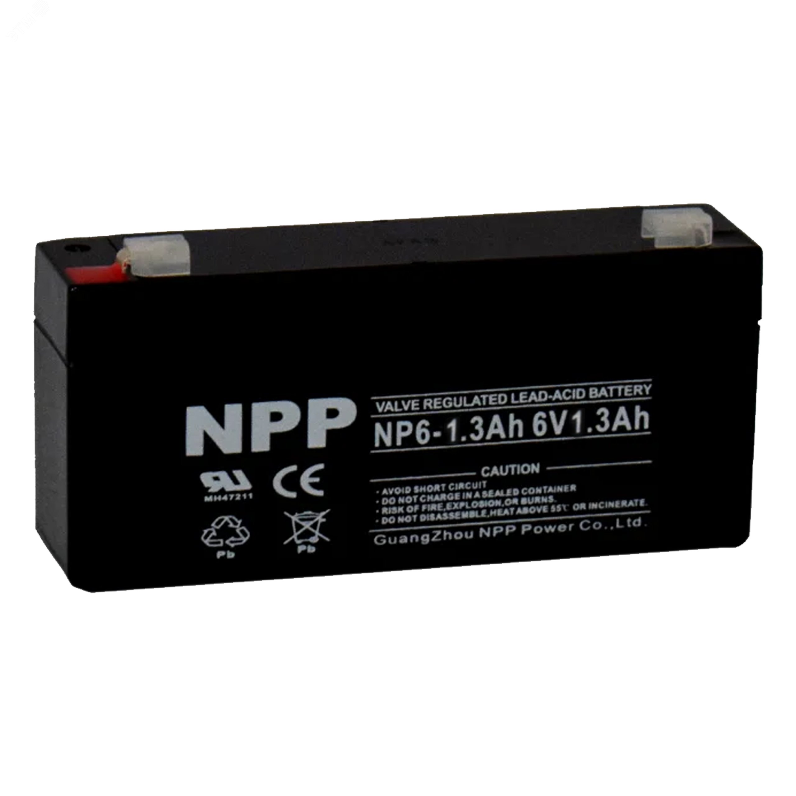 Изображение товара Аккумуляторная батарея NP6-1.3Ah (шт)