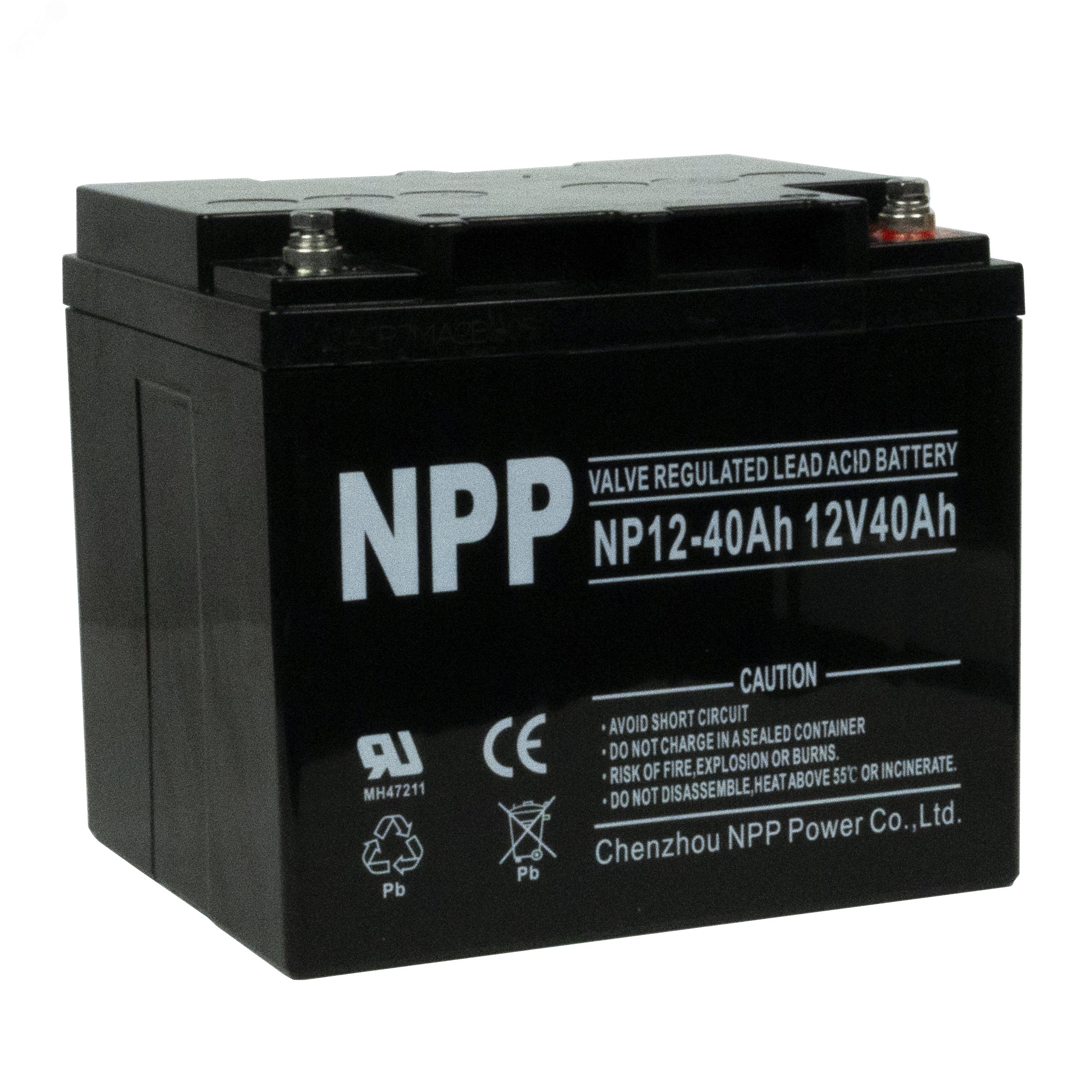 АккумуляторнаябатареяNP12-40Ah12V40Ah