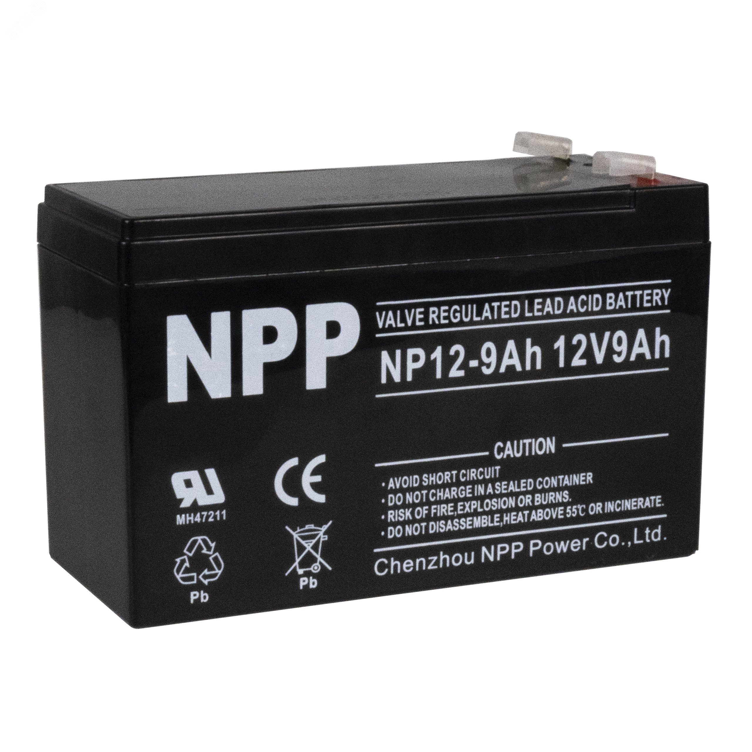 Изображение товара Аккумулятор NP12-9Ah 12V AGM для ибп и резервного питания