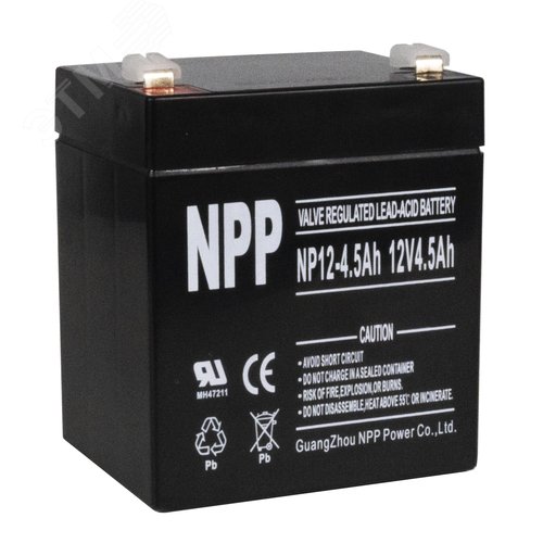 Изображение товара Аккумуляторная батарея NP12-4.5Ah 12V4.5Ah (шт)
