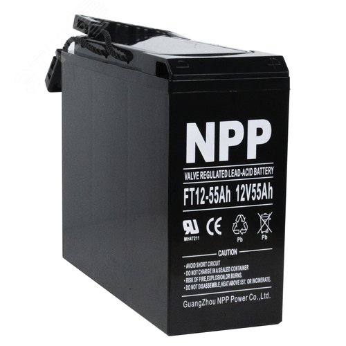 Изображение товара Аккумуляторная батарея NPP FT12-55Ah 12V55Ah (шт)