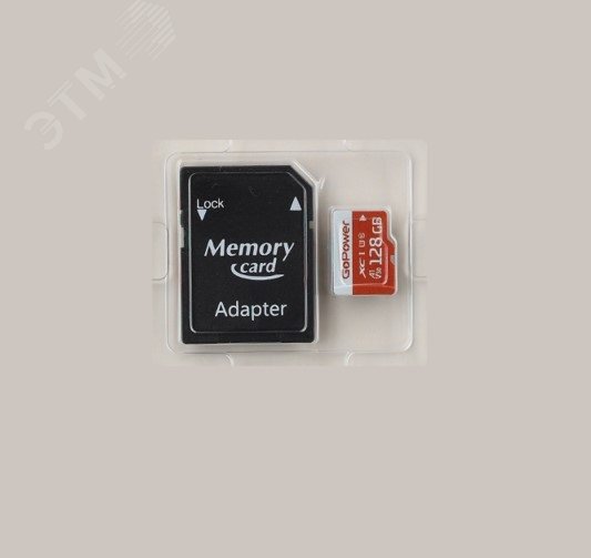 Изображение товара Карта памяти 128GB MicroSD UHS I U3 V30 Class 10 с адаптером GoPower