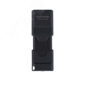 Изображение товара Флеш накопитель 16GB SLIDER, USB 2.0, выдвижной, черный (шт)