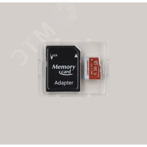 Изображение товара Карта памяти 16GB MicroSD, UHS I, SDXC, V10, U3, 0 МБ/с, Class 10, с адаптером (шт)