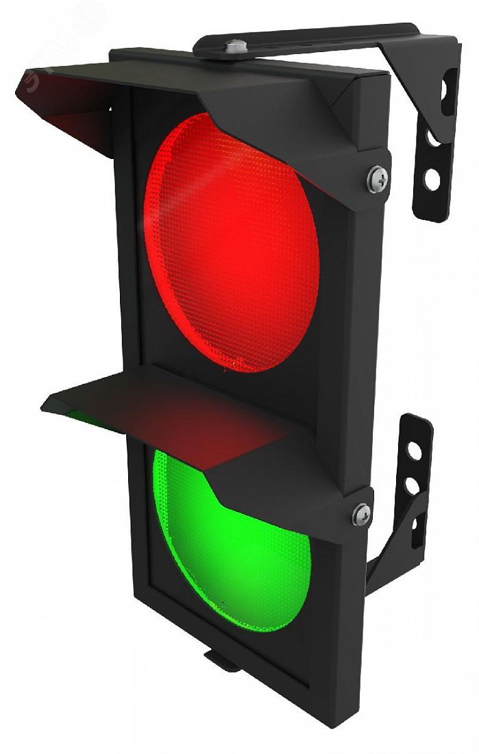 Светофор 2-х секционный светодиодный (зеленый, красный) SW2-220 Фантом