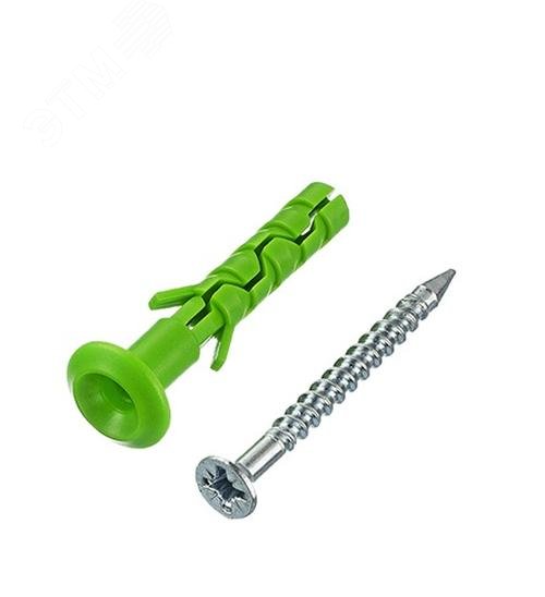 Изображение товара Дюбель-гвоздь 6х40 грибовидная манжета (200 шт) (упак)