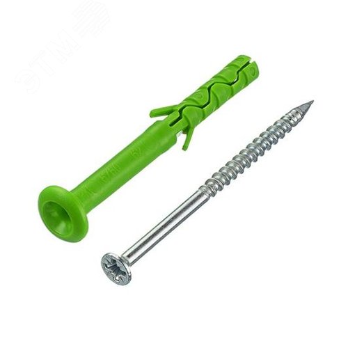 Дюбель-гвоздь 6х60 грибовидная манжета (200 шт) - фото 1