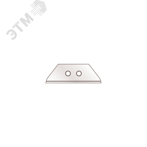 Изображение товара Лезвия трапециевидные № 60099. 10шт (шт)