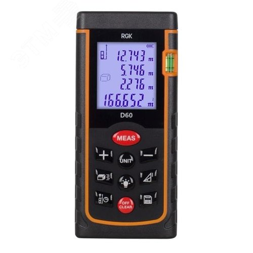 Изображение товара Дальномер лазерный D60 (с поверкой) лазерный дальномер (шт)