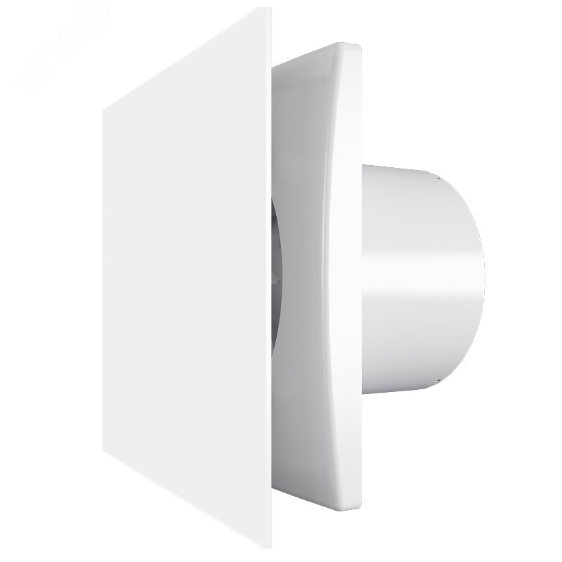 Изображение товара Вентилятор осевой D100 V матовый белый