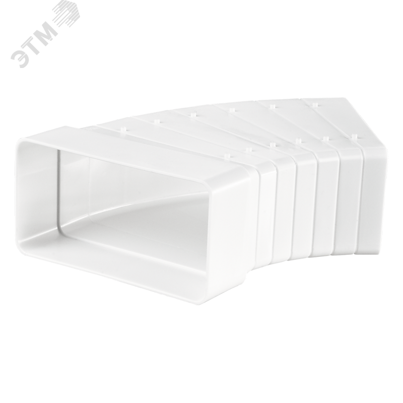 Изображение товара Колено горизонтальное разноугловое 60х204 мм ZERNBERG 82810