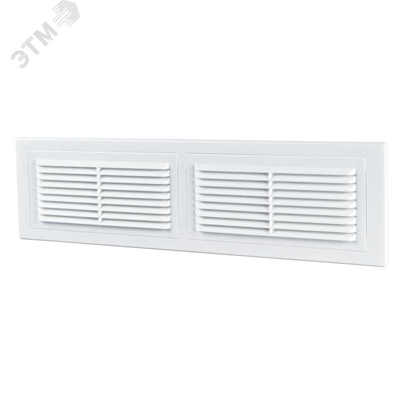 Изображение товара Решетка вентиляционная 38 ZERNBERG для дверей и подоконников белая