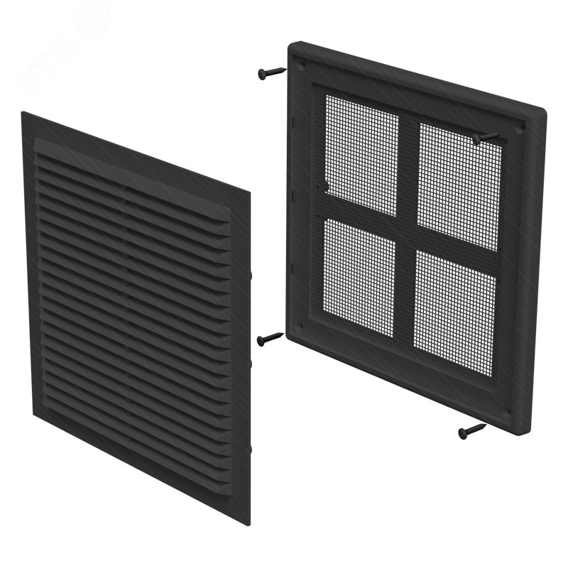 Изображение товара Решетка вентиляционная ZERNBERG серое дерево 2020