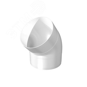 Изображение товара Колено круглое D125 на 45° в индивидуальной упаковке 222-45 (шт)