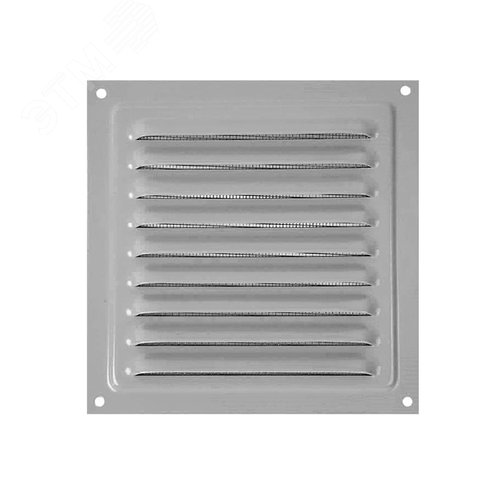 Изображение товара Решетка вентиляционная стальная 1313, цвет серый (шт)