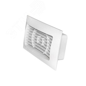 Изображение товара Решетка вентиляционная торцевая одноэлементная 60х120 в индивидуальной упаковке 77 (шт)
