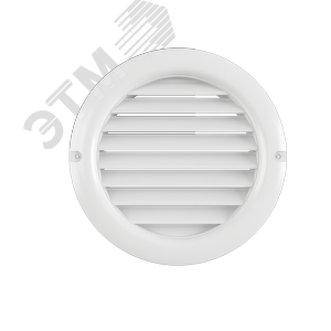 Изображение товара Решетка вентиляционная 125, без сетки (шт)