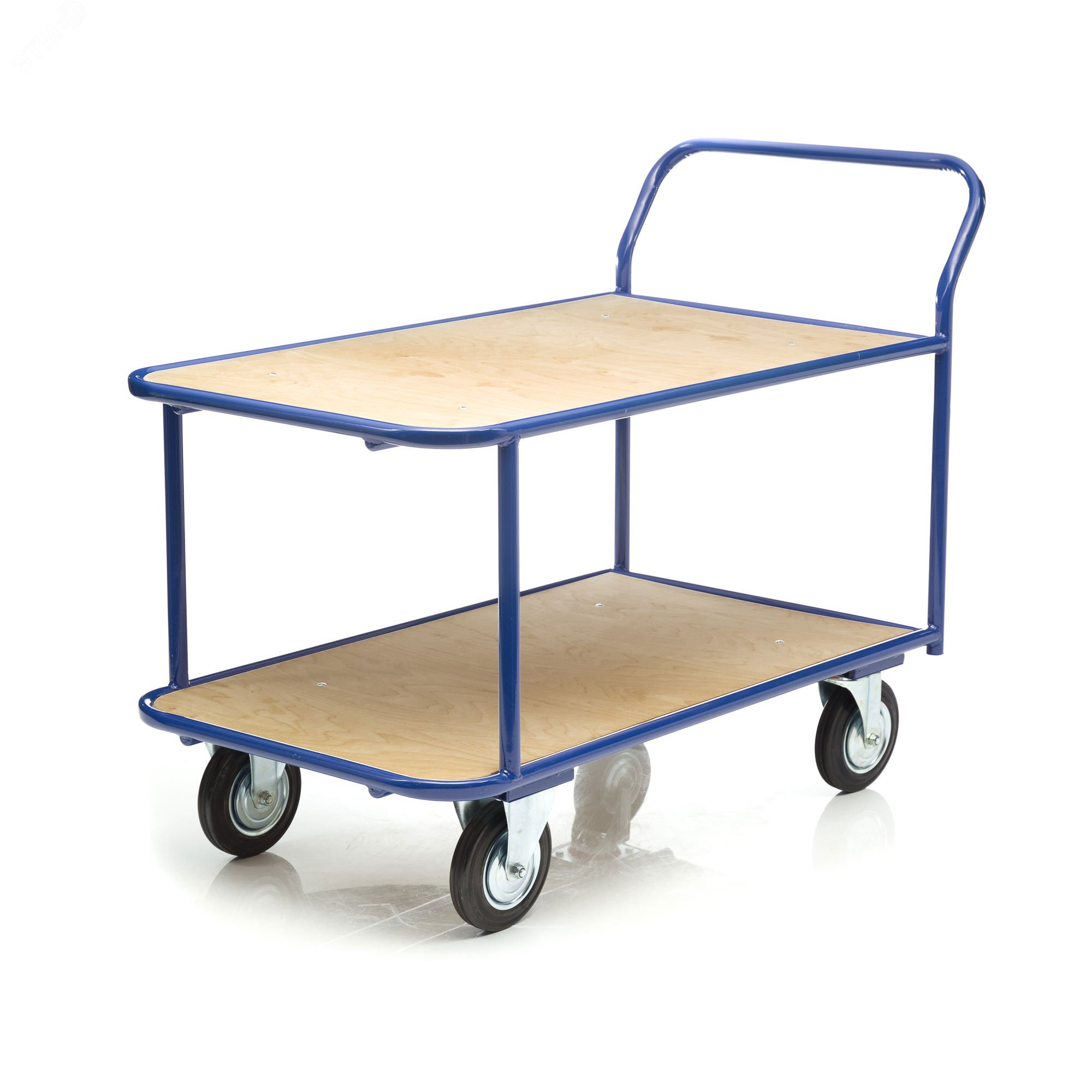 Изображение товара Тележка платформенная двухъярусная 500х800 мм Россия Стелла-Техник