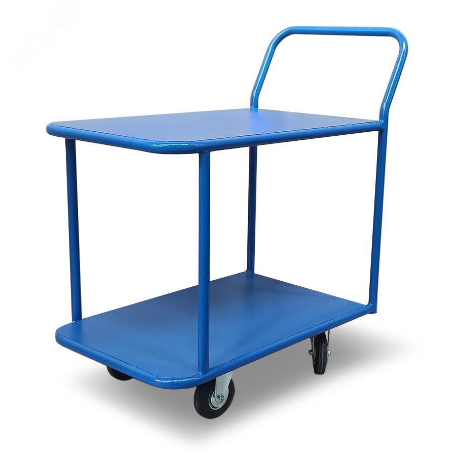 Изображение товара Тележка платформенная , 2-х ярусная, 500х800мм, металл (шт)